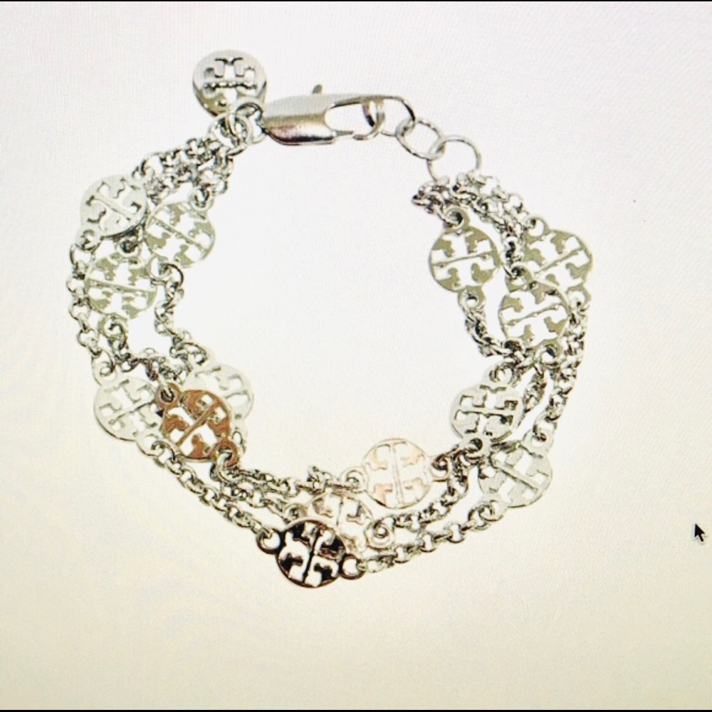 Tory Burch Multistrand Silver bracelet